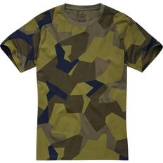 Hombre - Verde Camisetas & Tops Brandit Short Sleeve T-shirt - Swedish Camo