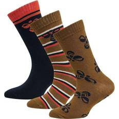 Jungen Socken Hummel Alfie Socks 3-pack - Capulet Olive (214549-6414)