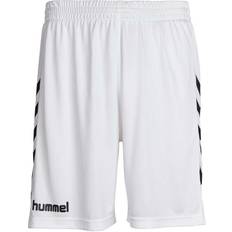 Fotball - Hvite Shorts Hummel Core Poly Shorts Unisex - White