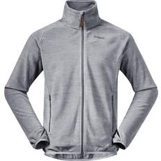 Bergans Hareid NoHood Fleece Jacket - Aluminium