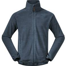 Bergans Herre Gensere Bergans Hareid NoHood Fleece Jacket - Orion Blue