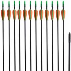 standard recurve buepile 30" 0,6 cm glasfiber 12 stk
