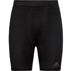 Élasthanne/Lycra/Spandex Pantalons Thermiques Odlo Performance Light Base Layer Shorts Men - Black