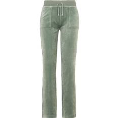 Juicy Couture Del Ray Classic Velour Pant - Chinois Green