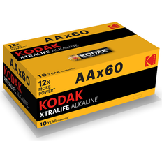 Kodak Aa Xtralife pilas alcalinas (Pack de 60)