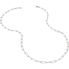 Monica Vinader Sterling Silver Alta Textured Chain Necklace Adjustable 46cm/18'