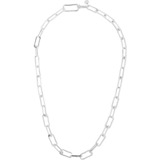 Monica Vinader Alta Capture Charm Necklace - Silver