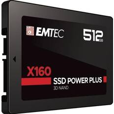 Ssd harddisk 512gb 2.5 Emtec X160 Power Plus SSD 512GB