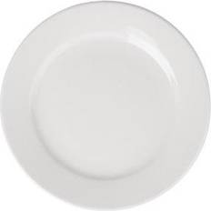 Oven Safe Dinner Plates Athena Hotelware Wide Rimmed Dinner Plate 25.4cm 12pcs