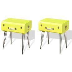 vidaXL - Bedside Table 36x49.5cm 2pcs