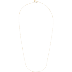 Monica Vinader Gold Fine Beaded Chain Necklace Adjustable 41-46cm/16-18'