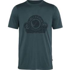 Fjällräven Abisko Wool Classic SS T-shirt - Dark Navy