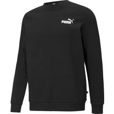 Homme - Élasthanne/Lycra/Spandex Pulls Puma Essentials Small Logo Crew Neck Sweatshirt - Black