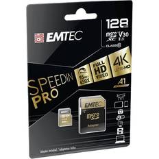 Schede di Memoria & Chiavette USB Emtec Speedin microSDXC Class 10 UHS-I U3 128GB