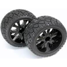 Absima RC tilbehør Absima Buggy Complete Wheels Tarmac Forward 5 Spoke