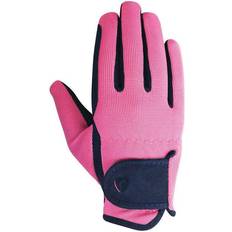 Rosa Handschuhe Hy Equestrian Belton Riding Gloves Junior