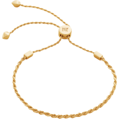 Monica Vinader Gold Bracelets Monica Vinader Corda Fine Chain Friendship Bracelet - Gold