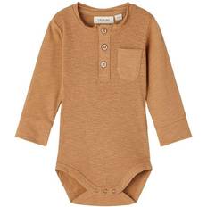 Lil'Atelier Ivar Body L/S - Tobacco Brown