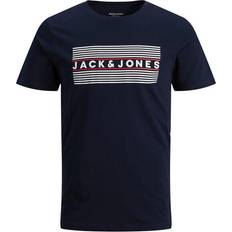 Jack & Jones Boy's Logo T-shirt - Blue/Navy Blazer (12152730)