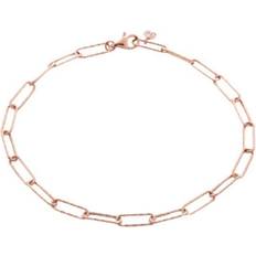 Monica Vinader Rose Gold Jewellery Monica Vinader Alta Textured Chain Bracelet - Rose Gold