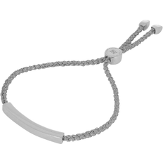 Monica Vinader Linear Friendship Bracelet - Silver/Metallica