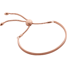 Monica Vinader Fiji Friendship Bracelet, Rose Gold Vermeil on Silver