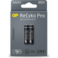 GP Batteries ReCyko Pro AAA Battery 2-pack