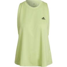 Green - Running Tank Tops adidas Run Icons Running Tank Top Women - Pulse Lime