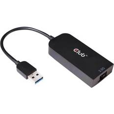 Club 3D USB A-RJ45 M-F