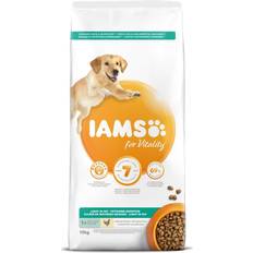 Iams chicken IAMS Vitality Light in Fat Dog Food with Fresh Chicken 12kg