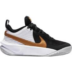 Sneakers NIKE Team Hustle D 10 GS - Black/White/Photon Dust/Metallic Gold