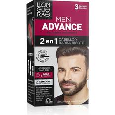 Llongueras Colouring Cream Men Advance Semi-permanent 3 Dark Brown (4 pcs)