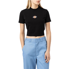 Dickies Women's Maple Valley Cropped T-Shirt - Black