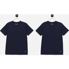 Lyle & Scott T-paidat Lyle & Scott Casual T-shirt 2-pack - Navy Blazer