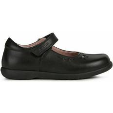 Geox Girls Naimara Ballerina Leather Mary Janes - Black