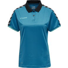 Fitness & Palestra Polo Hummel Authentic Functional Jersey Polo Shirt Women - Turquoise