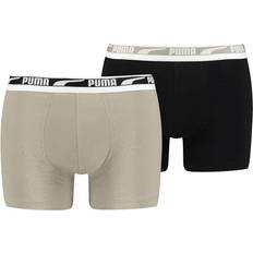 Puma Multi Logo Boxer 2-pack - Sand