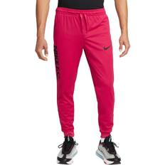 Fußball - Herren - Rosa Bekleidung Nike F.C. Dri-FIT Knit Football Pants Men - Mystic Hibiscus/Black/Black