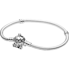 Pandora Disney Cinderella Pumpkin Coach Clasp Moments Bracelet - Silver