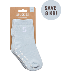 24-36M Strumpor Barnkläder Stuckies Cotton Socks 3-pack - Wave