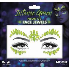 Neon smink Smiffys Face Jewels UV Neon Grön