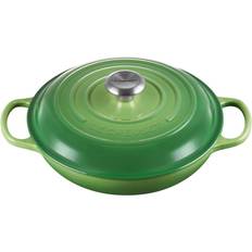 Le Creuset Bamboo Green Signature Cast Iron Round avec couvercle 3.5 L 30 cm