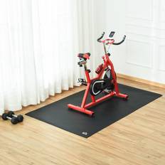 6mm Thick Gym Equipment Mat Non-slip Floor Protector Mat 180 x 90 x 0.6cm
