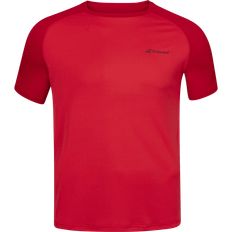 Røde T-skjorter Babolat Play Crew Neck T-shirt Men - Red