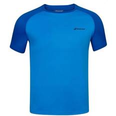 Blå - Tennis T-skjorter Babolat Play Crew Neck T-shirt Men - Light Blue