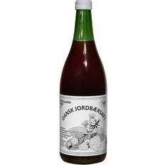 Jordbær Juice- & Frugtdrikke Søbogaard Sweetened with Cane Sugar Organic Strawberry Juice 73cl
