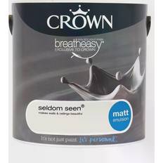 Crown Grey - Wall Paints Crown Breatheasy Wall Paint, Ceiling Paint Seldom Seen 2.5L