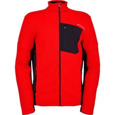 Spyder Men Tops Spyder Bandit Full Zip Fleece Jacket Men - Volcano/Black