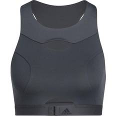 Fitness & Gym - Grey Bras adidas Powerimpact Luxe Training Medium-Support Sports Bra - Carbon