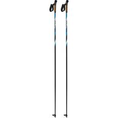 Black Downhill Ski Poles Salomon R 30 Click